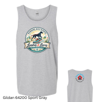View a larger image of GRAY - Running With Giants: Leashes & Laces TANK