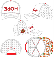 View a larger image of Reindeer4Hope Hat - WHITE