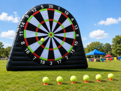 View a larger image of Giant Soccer Dart Target 