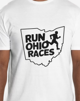 View a larger image of The Official Run Ohio Races (White T-shirt)
