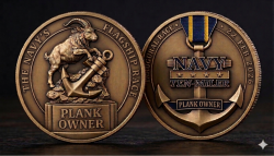 View a larger image of Navy Ten-Miler Plank Owner Coin