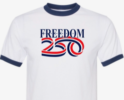 View a larger image of Freedom 250 Ring T shirt 