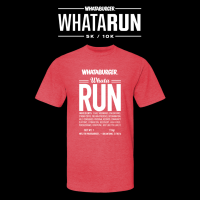 View a larger image of WhataRun "Ingredients of a Great Run" Tee (Optional Add-On Merchandise)