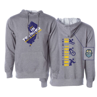 View a larger image of ETC Adult Fleece Hoody -Gunmetal- 2027 In Training