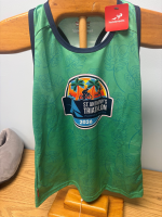 View a larger image of Headsweats Women's Green & Navy Singlet