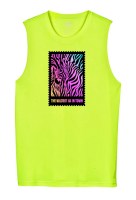 View a larger image of Throo the Zoo Men's Zebra Tank Top