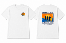 View a larger image of 2026 Inlet Walk Tee: front & back design 