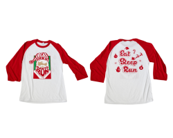 View a larger image of Eat, Sleep, Run Baseball T-Shirt