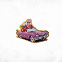 View a larger image of Pink Cadillac Enamel Pin