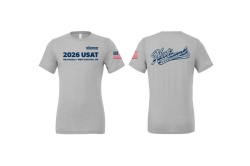 View a larger image of Short Sleeve- Athletic Heather Grey