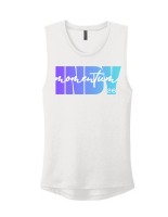View a larger image of Momentum Indy - Ladies Tank (White)