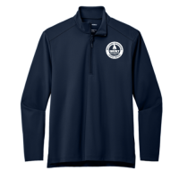 View a larger image of Navy ¼ Zip Long Sleeve Jacket