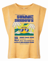View a larger image of Sundown Womens Crop Muscle Tank