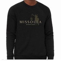 View a larger image of Black Missoula Marathon Crewneck Sweatshirt