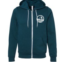 View a larger image of Missoula Marathon Teal Fleece Zip-Up