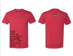 View a larger image of Do EPIC Sh*t Red Tee 