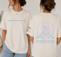 View a larger image of Walking with Angels T-Shirt 