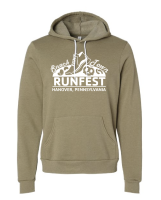 View a larger image of  Sponge fleece hoodie 3719 in military green 