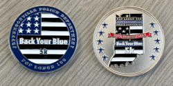 View a larger image of Back Your Blue 5K - 10th Annivesary Coin