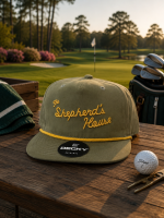 View a larger image of Hat - The Shepherd's House - Yellow Writing