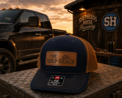 View a larger image of Hat -  The Shep Shack - Blue & Brown