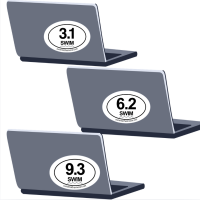View a larger image of Swim distance sticker 