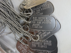 View a larger image of Commemorative Dog Tag Medal