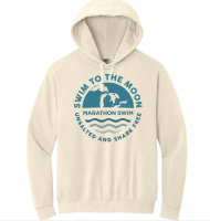 View a larger image of Swim to the Moon hoodie - Ivory 