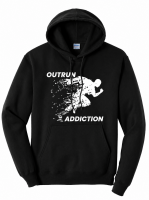 View a larger image of Black Outrun Addiction Hoodie