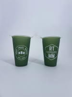 View a larger image of Collapsible Silicon Cup - Eddy Trail Races Branded