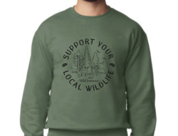 View a larger image of Support Your Local Wildlife - Crewneck