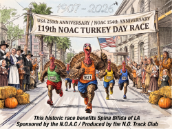 View a larger image of 2026 NOAC Turkey Day Race Poster