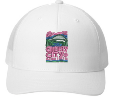 View a larger image of Cherry City White Trucker Hat