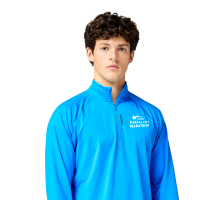 View a larger image of KC MARATHON BROOKS MEN'S DASH 1/4 ZIP 3.0 CYBER BLUE
