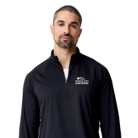 View a larger image of KC MARATHON BROOKS MEN'S DASH 1/4 ZIP 3.0 BLACK