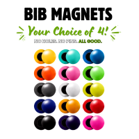 View a larger image of Magnetic Bib Clips