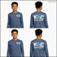 View a larger image of Youth Perfect Tri® Long Sleeve Tee