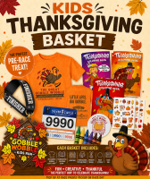 View a larger image of Gobble Wobble Kids Thanksgiving Basket