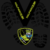 View a larger image of 2025 HalfWay 2.5K Race Medal
