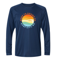 View a larger image of Surf to Sound Long Sleeve -  Navy