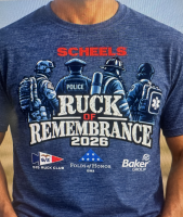 View a larger image of Ruck of Remembrance Event T-shirt