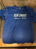 View a larger image of Adult short-sleeve technical t-shirt in royal blue