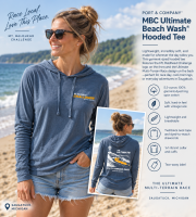 View a larger image of MBC Ultimate Beach Wash® Hooded Tee