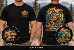 View a larger image of 2026 Dirt Monster Black Shirt - XXL
