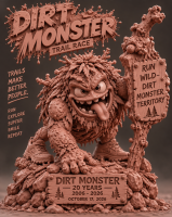 View a larger image of Dirt Monster Figurine - Available to Little Monsters