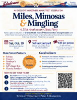 View a larger image of Miles, Mimosas & Mingling!