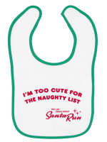 View a larger image of I'm too Cute Bib