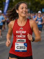 View a larger image of Ketchup to Cancer Singlet