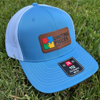 View a larger image of Uniting Pieces Cap - Columbia Blue / White