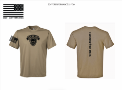 View a larger image of Add On: Tan Performance Short Sleeve Tee
